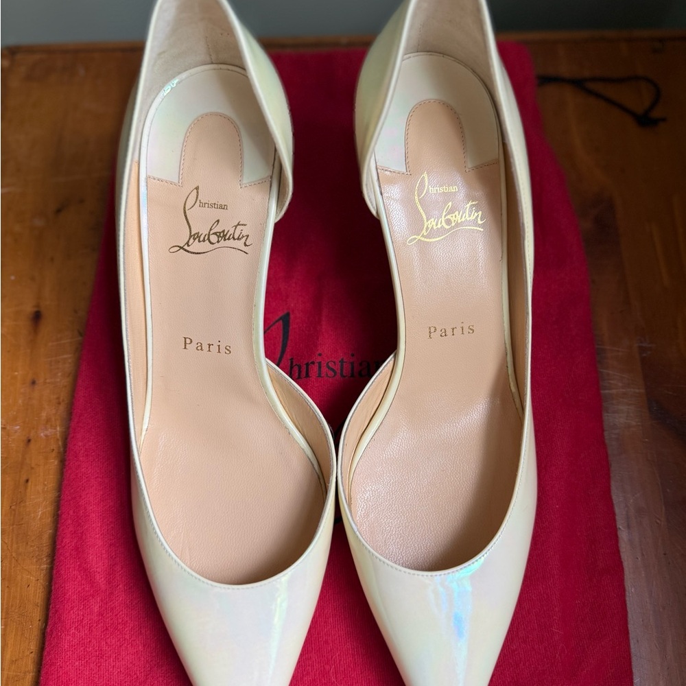 Christian Louboutin Women's Ivory Heels